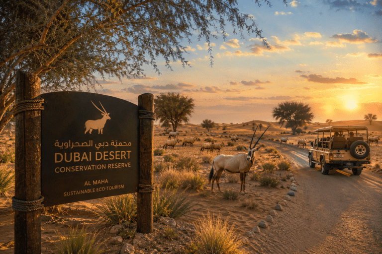Exploring the dubai desert conservation reserve: a wildlife adventure