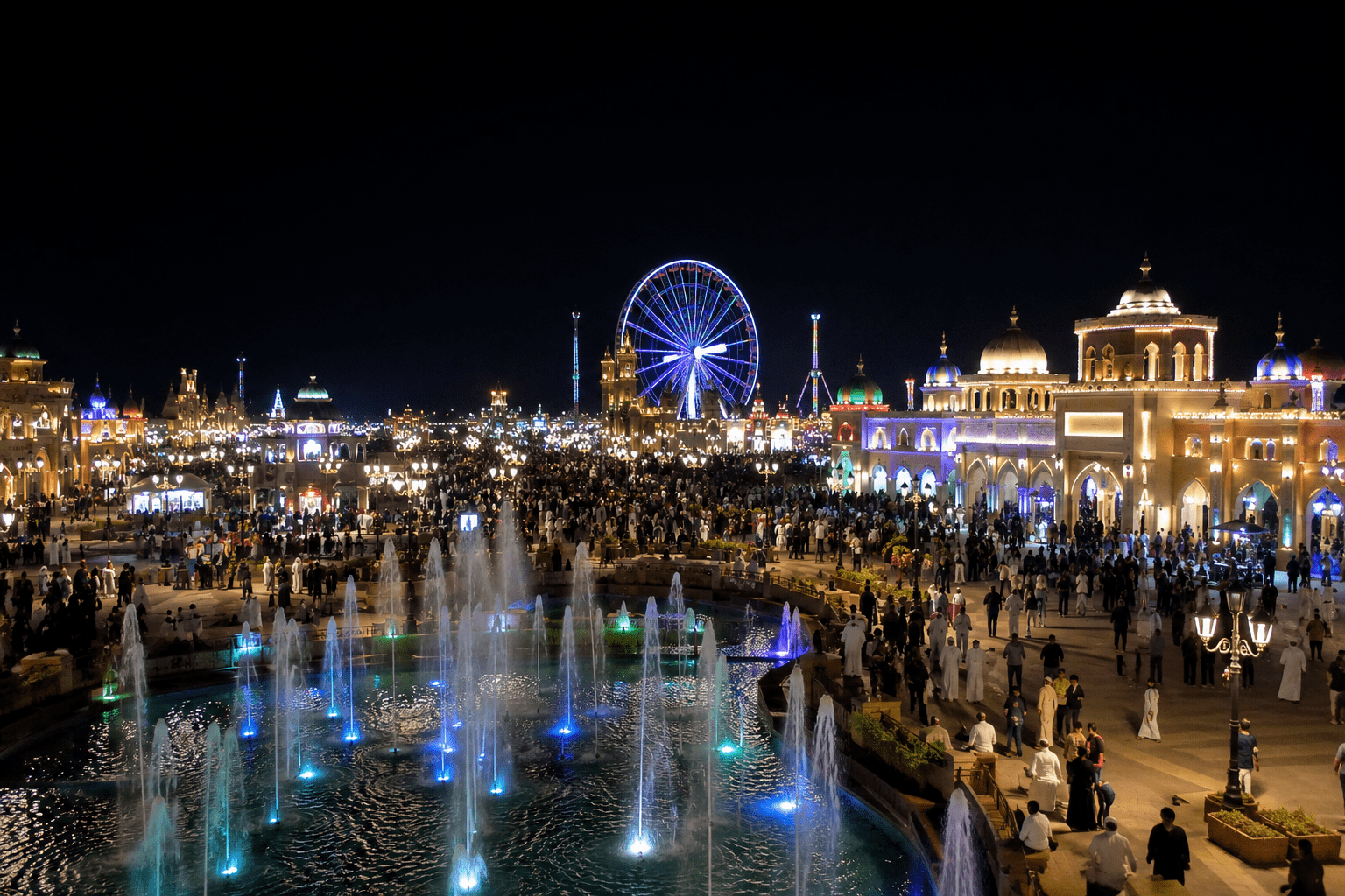 Heritage Village at the Sheikh Zayed Festival in Al Wathba, Abu Dhabi