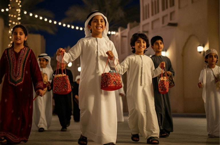Hag Al Laila in the UAE: The Sweetest  Emirati Cultural Celebration and Its  Traditions